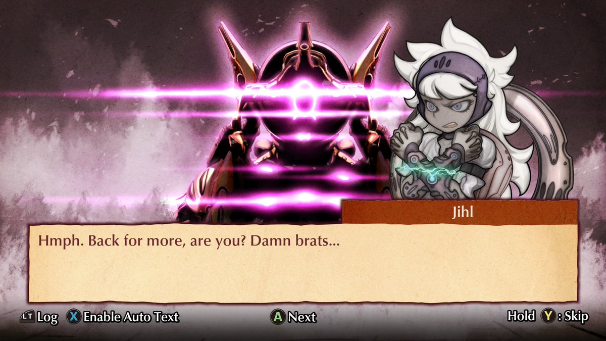jscarpe's tweet photo. #XboxShare #JRPGJuly Jihl is a right jerk of an antagonist in Fuga 2 https://t.co/gsgLFiLnAR