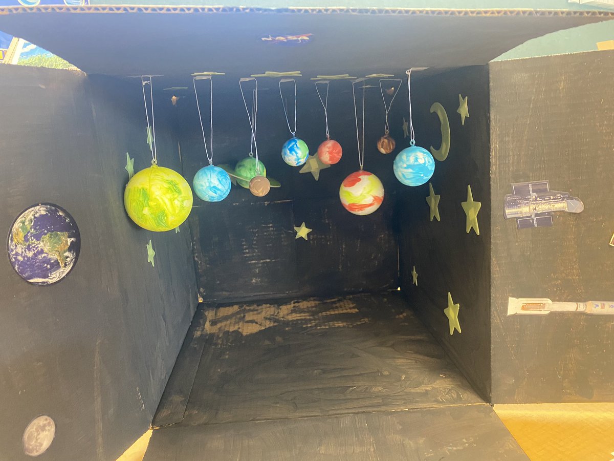 Edefreece1's tweet photo. Class collaborative project to end our space unit @PVSDCamarillo #campESY https://t.co/ihjl0nYyu0