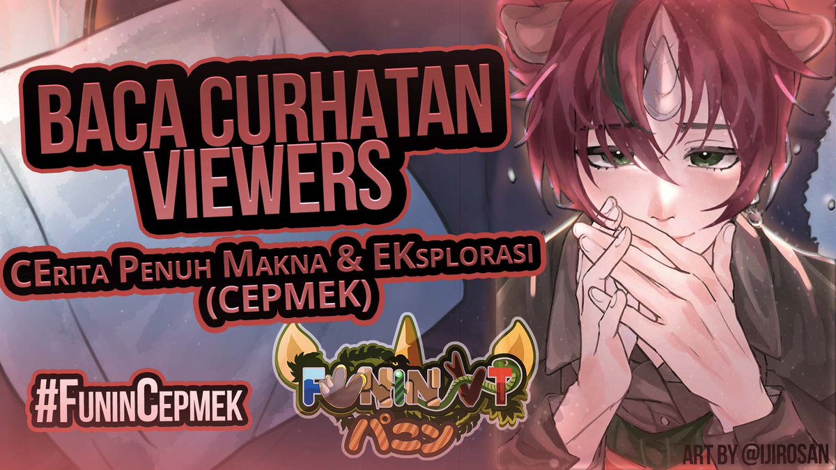 FuninVT_id's tweet photo. Baca curhat kamu, maapkan masih morning voice🦏
⬇️Youchoob Link⬇️
https://t.co/vq3SbXe2go
.
.
#Vtuber #VtuberID #Funinvited https://t.co/keEri0ghiJ