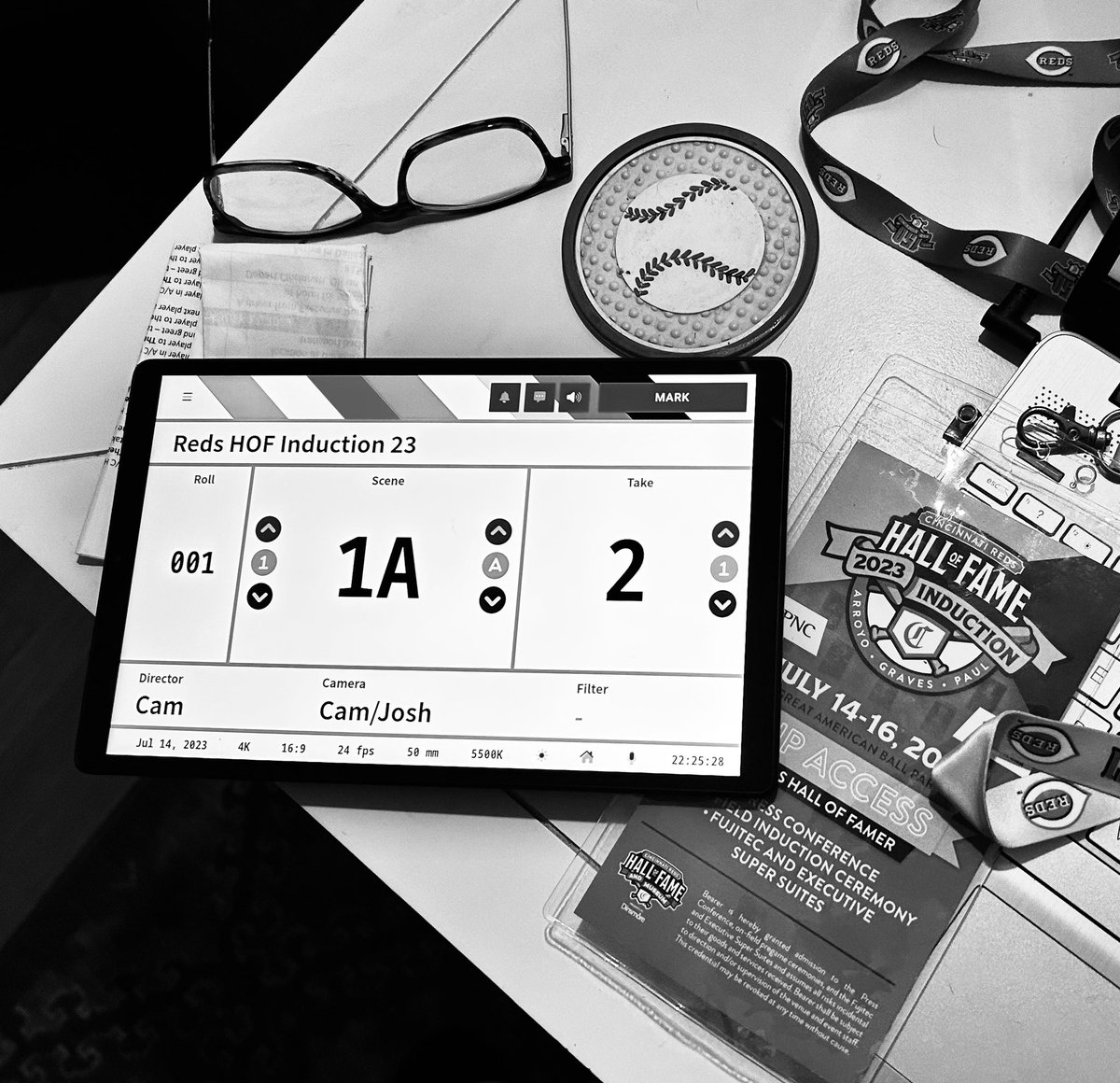 cammillerfilms's tweet photo. Tomorrow, we do it again. #Reds #HOFInduction https://t.co/5Q2KC3Hq2S