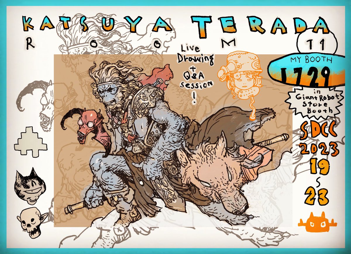 SDCC2023!!! I’m back.