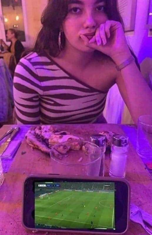 Agora é só esperar o green pra eu pagar o nosso jantar