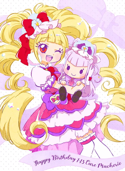おめでとう〜  #キュアマシェリ生誕祭2023