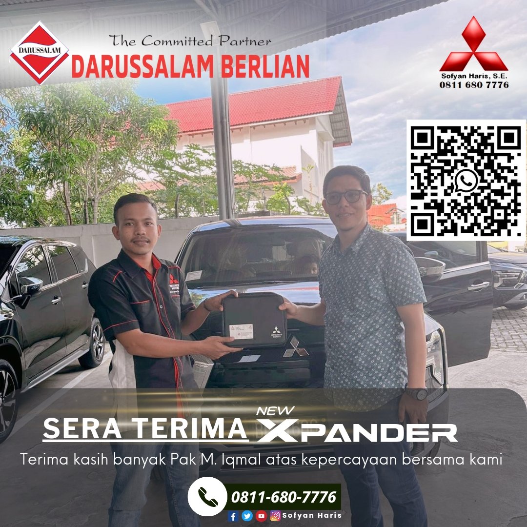 sofyan_haris1's tweet photo. 🏢PT. Darussalam Berlian Motor
📍Banda Aceh
📞08116807776
@sofyan_haris1

======
 #BandaAceh #Aceh #acehbesar #Pembiayaan #CicilanMobil #KreditMobil #Mitsubishi #Mitsubishiaceh #otomotif #truck #truckmitsubishi #truckfuso #fuso #mobil #kuliner #wisata #indonesia #sabang #kulineraceh #dealer #trending #viral #L300 #shdx #dealermitsubishi #pajerosport #canter #uro4 #sabang