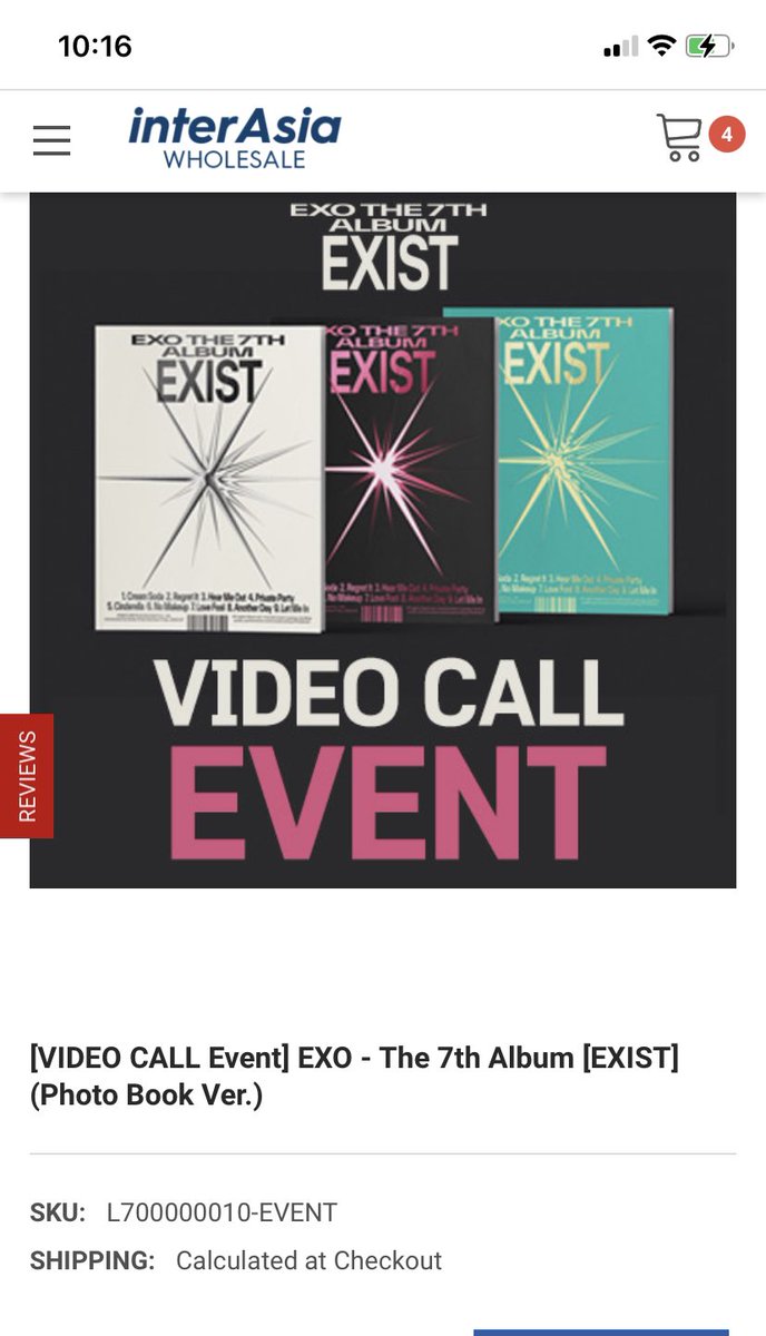 INTEREST CHECK! Going to try my hand at video call event! Would anyone be interested in joining for the albums? 
Thinking $10 +ems per album, dms   

Again, this is purely to increase my chances of getting video call, do not join if uncomfy!

#exo #EXO_EXIST #exogrouporder #usago