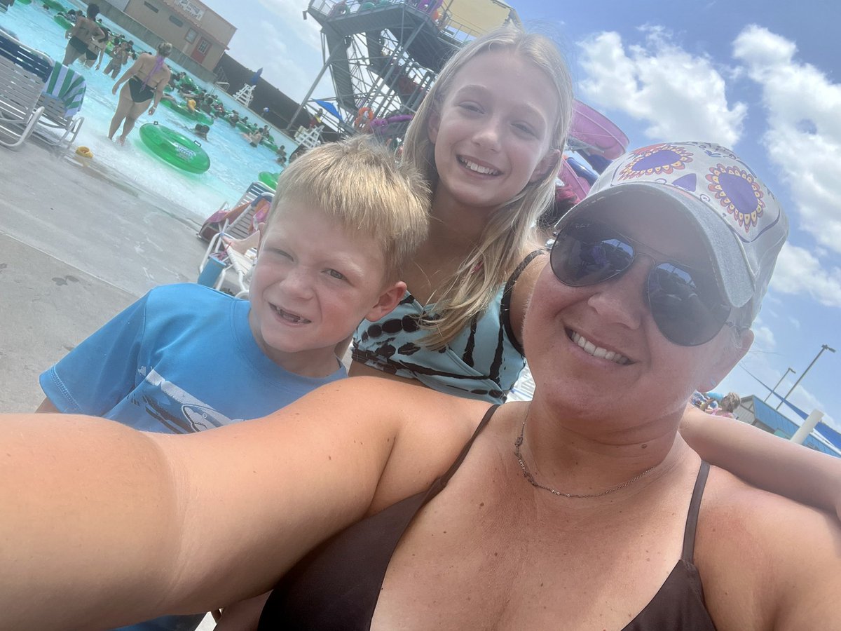 Constantly at the pool or Typhoon Texas
<a href="/exleyexpress/">Exley</a> #jeesummerbingo23