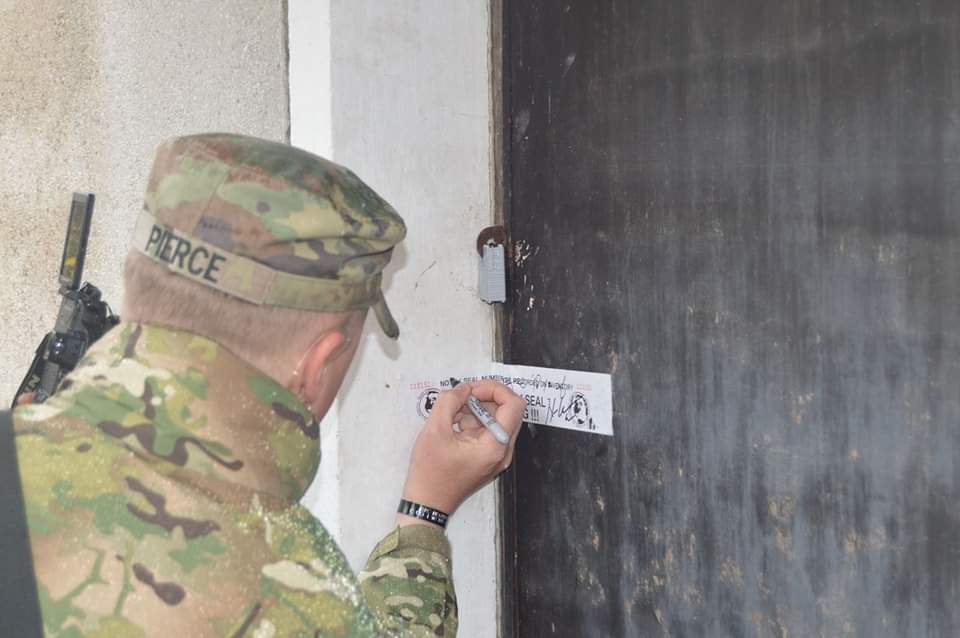 UN_Command's tweet photo. #Countdownto70 D-13
As a result of UNC-#KPA #negotiations, the two sides’ security teams met in October 2018 to confirm the demining and disarmament of the #JSA. Provisions such as the mutual disarmament of guards and the sealing off of #checkpoints remain in effect today. https://t.co/2aoTf3rqbJ