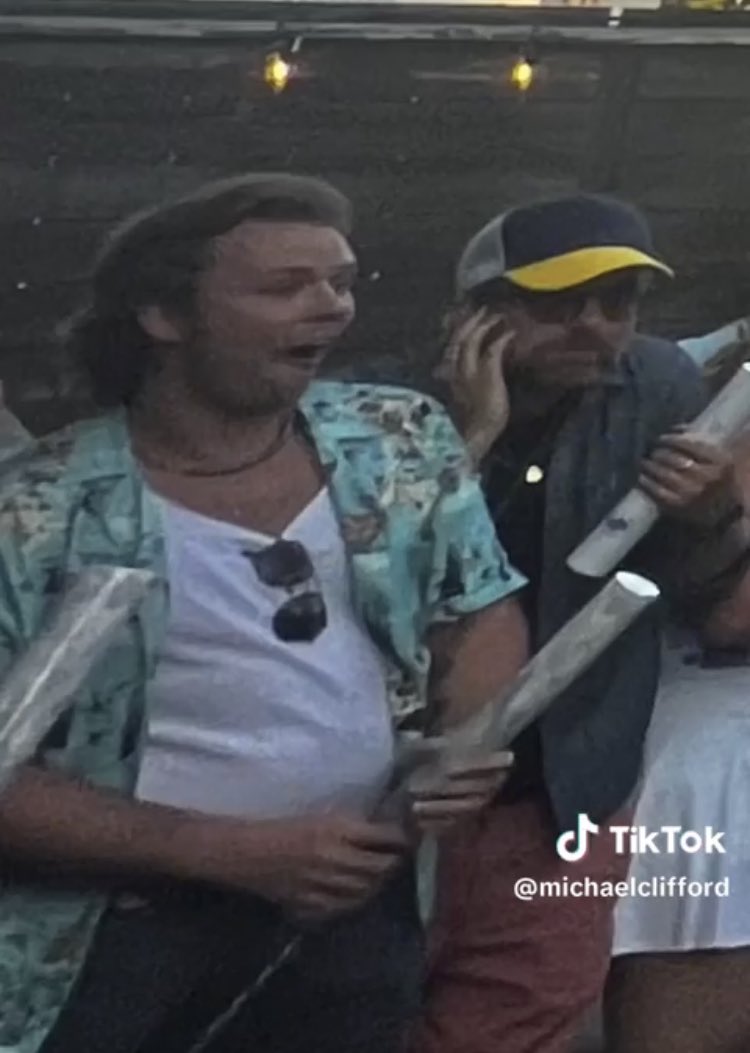 Ashton’s reaction to the baby being a girl!