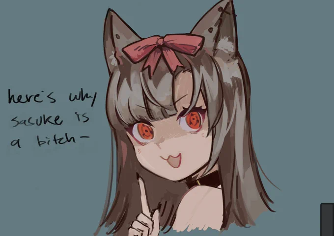 dropped by  's stream and listened to deep naruto discussions