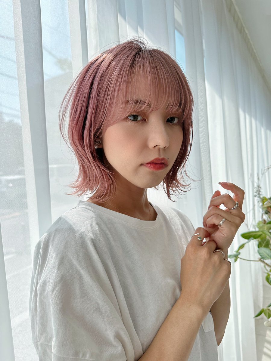 edamomoka's tweet photo. 💇🏼‍♀️🩷🍑 https://t.co/rTVmmYDC1X