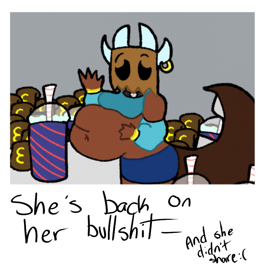 FattusDragonus's tweet photo. I'm back on my bullshit with 16 tons of food (they're all in another room) https://t.co/zKz8pX3jID