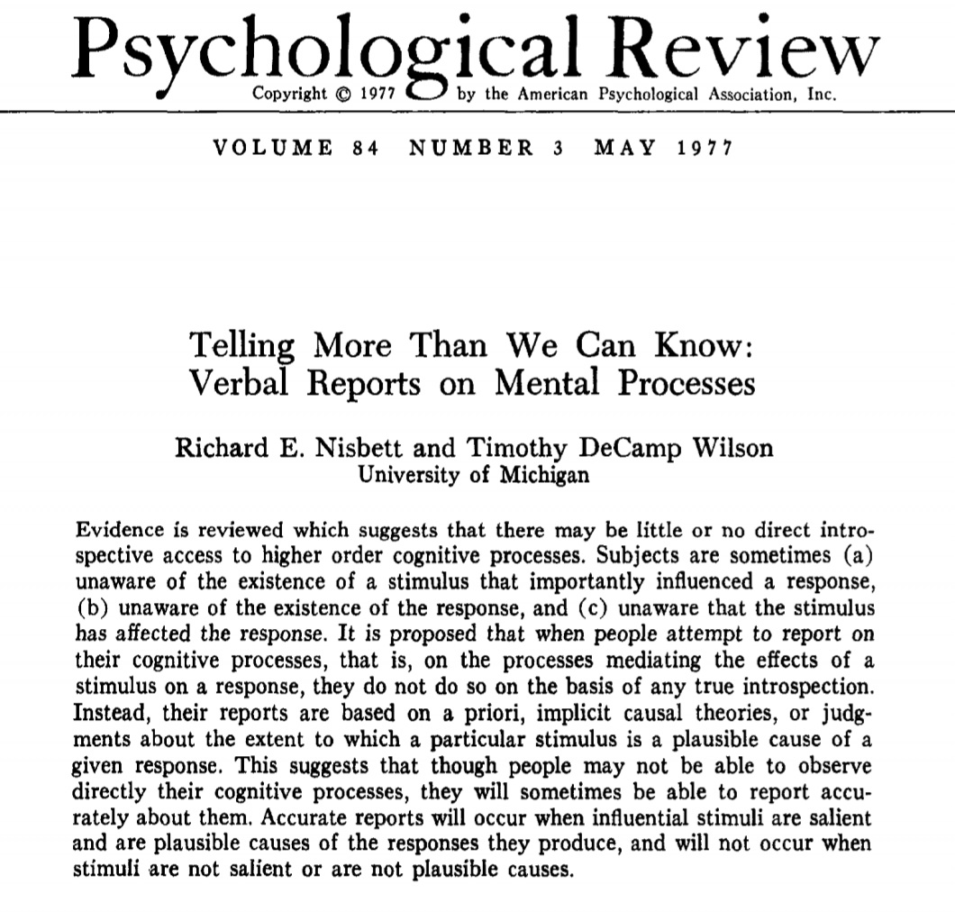 iambatdan's tweet photo. Tonight was the first #JournalPub. It's like a journal club, in a pub!π» Today the pub was Ye Grapes by Green Park (Thai restaurant as much as a pub, but we needed food) and the paper was Telling More Than We Can Know, by Nisbett & Wilson, 1977 https://t.co/T9Kpjqge23