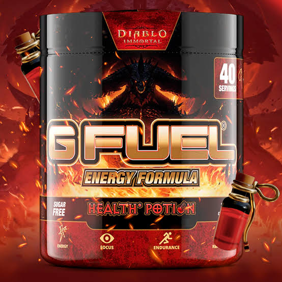 Challengeraus's tweet photo. Diablo Health potion has dropped.

Refuel your health bar with this sweet and tangy mix of Blueberries, Plum, and Grape!

#challengergaming #gfuel #gfuelaustralia #diablo #diabloimmortal #diablo4 https://t.co/wBPxTIMCZI