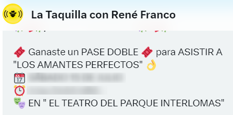 Neles77's tweet photo. Gracias!! @La_Taquilla por llenarnos de teatro este fin de semana!! https://t.co/MV5qYQCeGk
