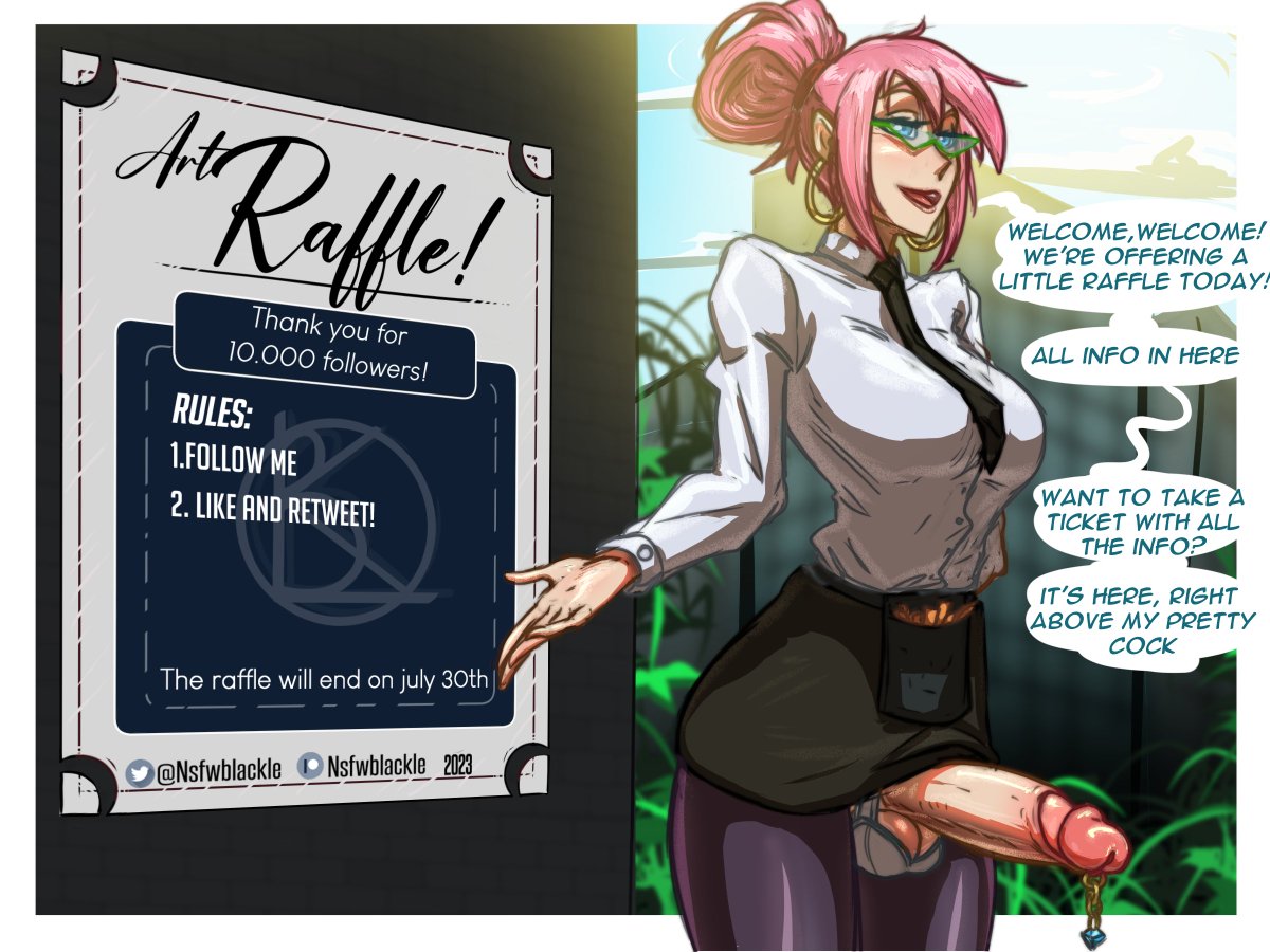 Today's stream result is also an

✨A R T   R A F F L E✨

Thank y'all for helping me reach 10k!!!
this is my way of thanking you ^^

Rules and end date on the image
good luck everyone!