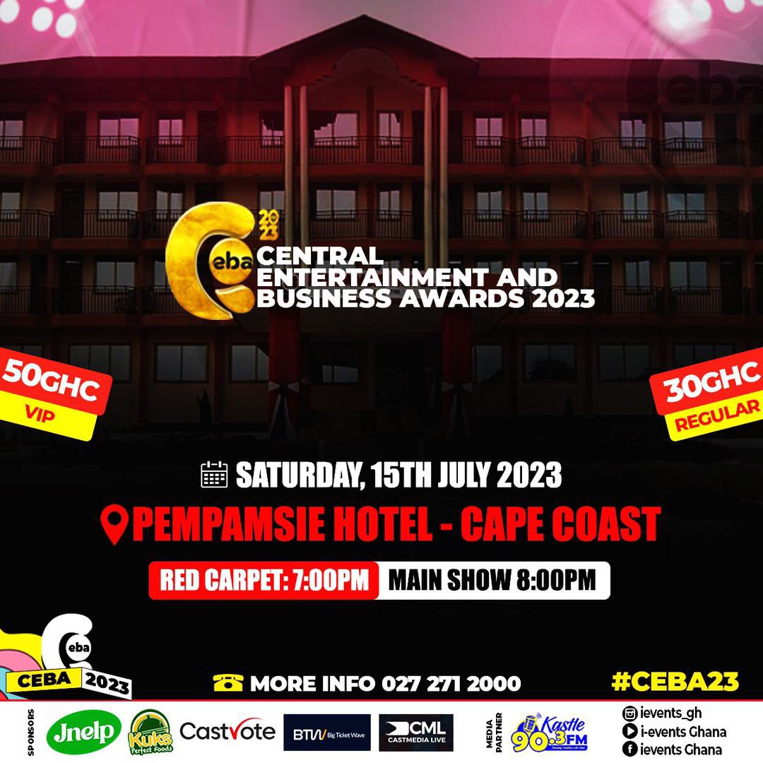 qwamemacshat_'s tweet photo. Up Next
>>> Central Entertainment And Business Awards <<<

📍Pempamsie Hotel, Cape Coast
🗓 Saturday, 15/07/2023
⏰ 8:00 PM 

Igniting the Regional Vibe Through Business and Entertainment

Powered By: @ievents_gh 

#Ceba23 #MacshatNews https://t.co/ryrI9VT9do