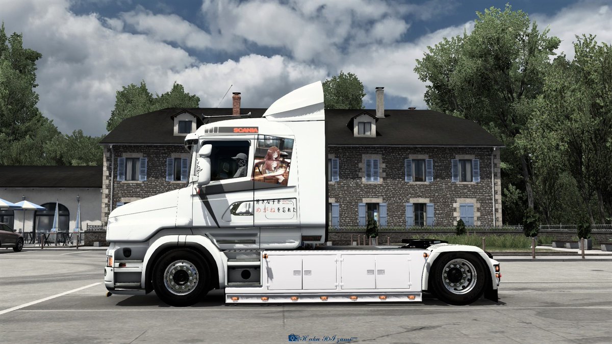 Izumi_ETS2's tweet photo. SCANIA T500 V8 Normal 好きな子がめがねを忘れた
#SCANIA
#SCANIATRUCK
#SCANIAT
#Normal
#SCANIAV8
#ETS2
#ETS2jp
#EuroTruckSimulator2
#好きな子がめがねを忘れた
#我喜歡的女孩忘記戴眼鏡
#三重あい https://t.co/7M97WVM6r4