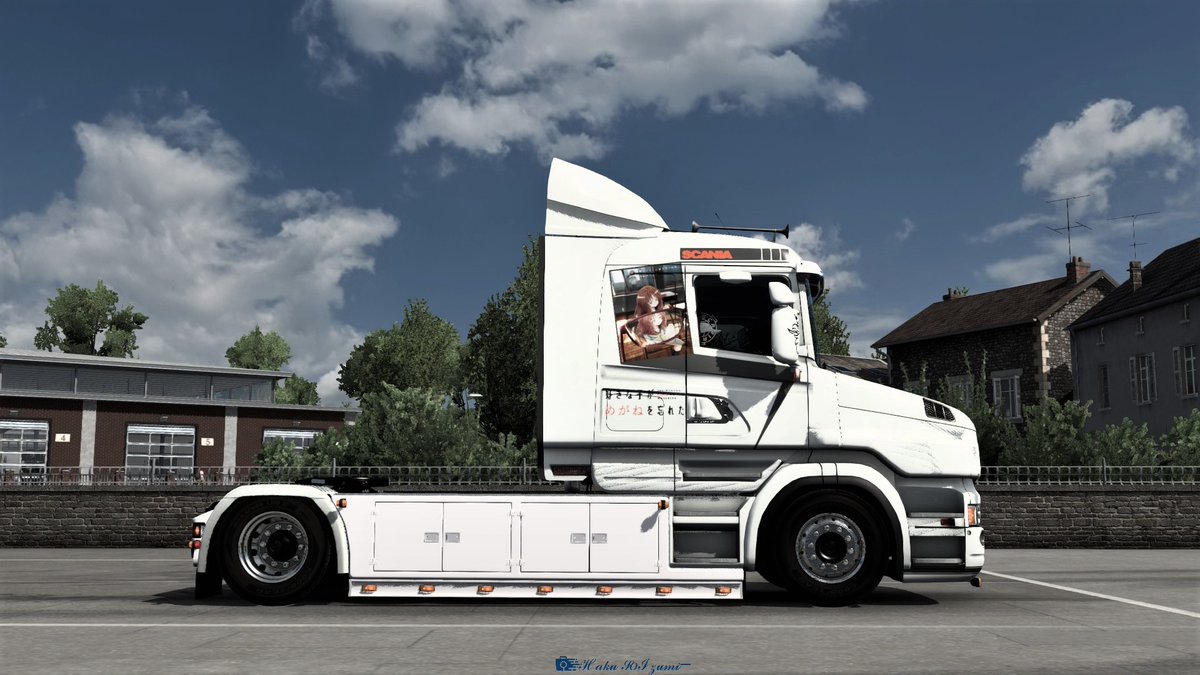 Izumi_ETS2's tweet photo. SCANIA T500 V8 Normal 好きな子がめがねを忘れた
#SCANIA
#SCANIATRUCK
#SCANIAT
#Normal
#SCANIAV8
#ETS2
#ETS2jp
#EuroTruckSimulator2
#好きな子がめがねを忘れた
#我喜歡的女孩忘記戴眼鏡
#三重あい https://t.co/7M97WVM6r4