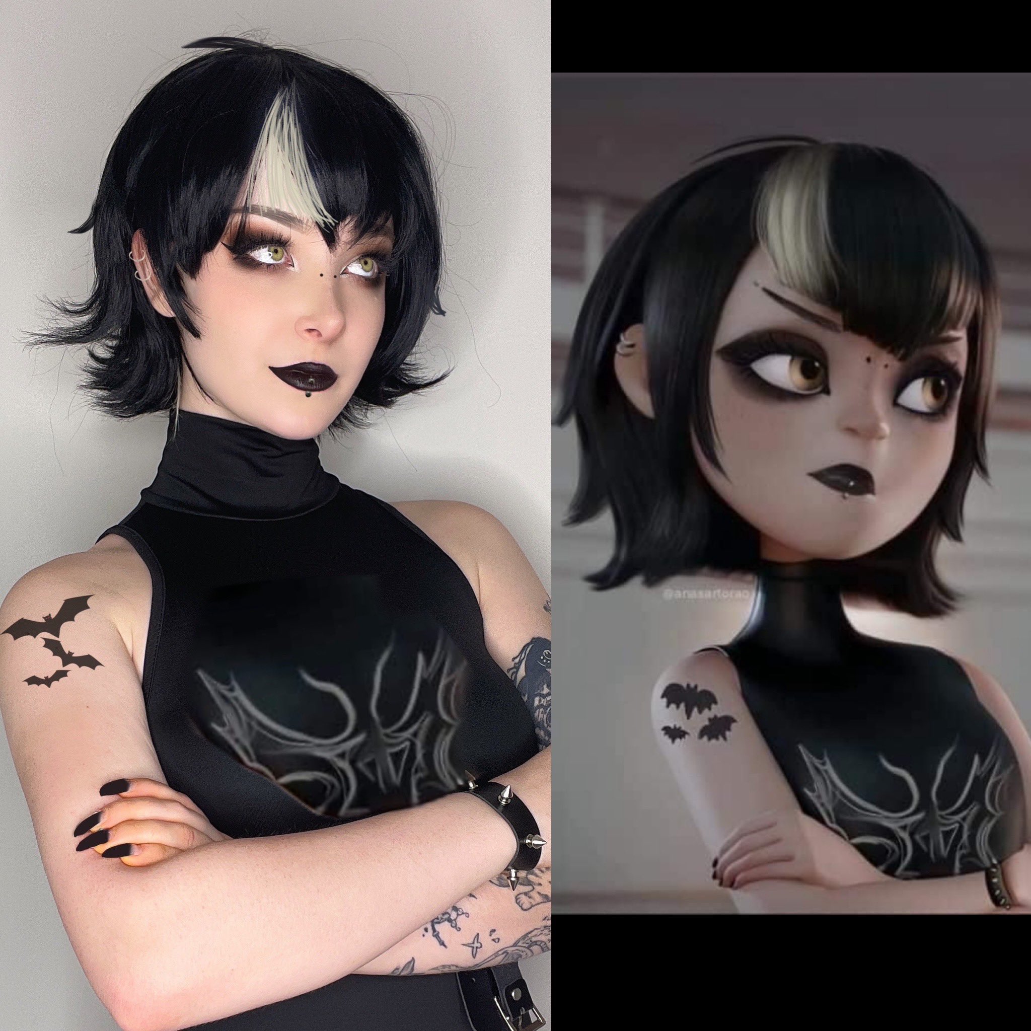 sneesnaw on X: Mavis is my favorite goth girl 🦇😈😈 Edit by @anasartorao  t.cofap6pV78Tx  X