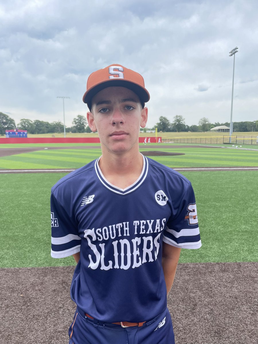 SlidersElizondo's tweet photo. Another amazing pitching performance by @OPortillos29 to beat the Austin Wings 8-0. 
W - Owen Portillos (4-0)
@caraway1_cole 2-2 
@TimMizell11 2-2
@cefoster4 2-2

@utb3bag9 @CoachRoiz @stsliders https://t.co/ZAZdy2ghll