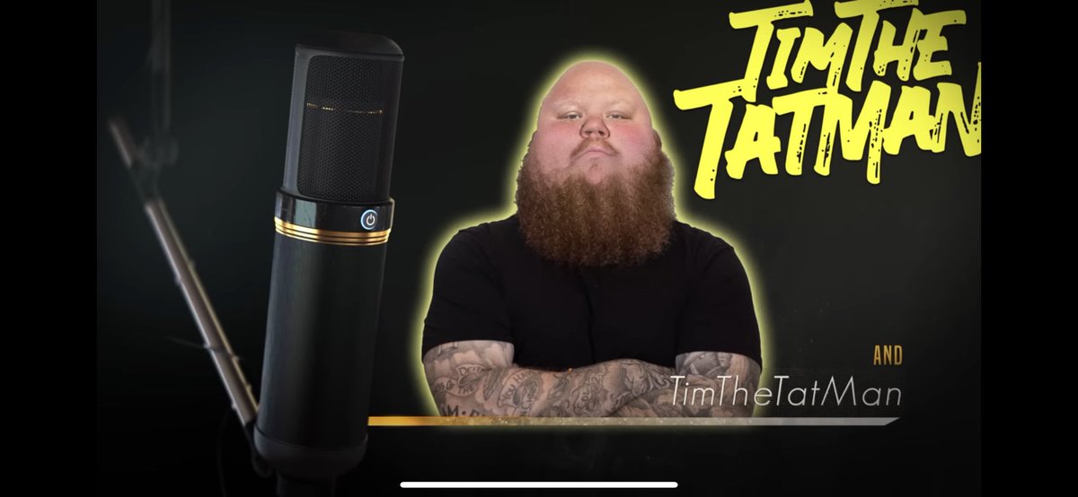 BeeRadSowder's tweet photo. @timthetatman saw the new headshot man looks really good! https://t.co/kUXnZK9J1Z