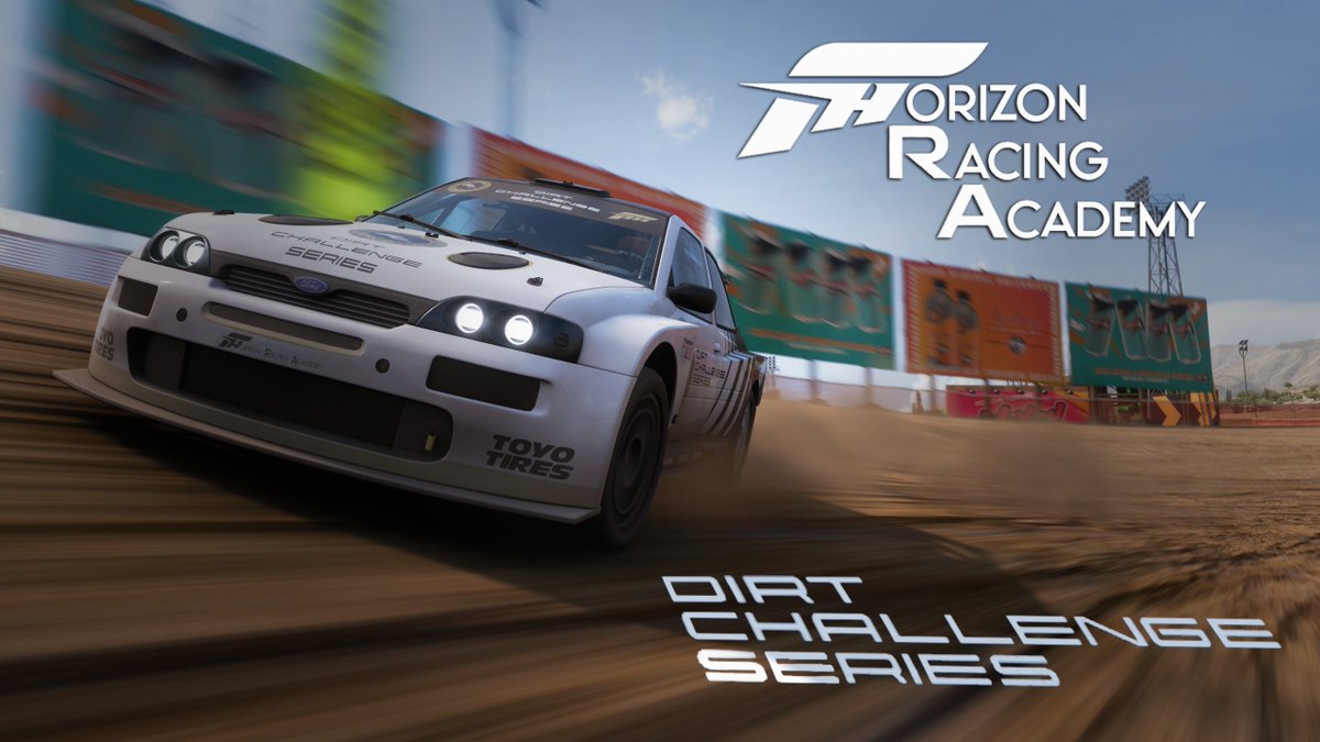 Introducing The Dirt Challenge Series for #HorizonRacingAcademy in #ForzaHorizon5.

Requires Amateur Gold rank or above to participate. 

First 3 to finish DCS with gold get a Horizon Racing Car Pack Code!

Good luck, you'll need it.

#HRA #FH5

discord.gg/rdVc6kfzTU
