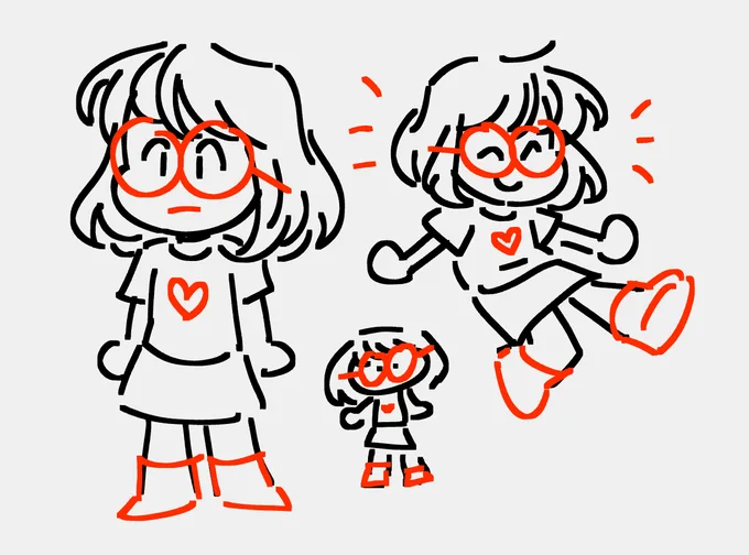 doodle me and doodle tiny