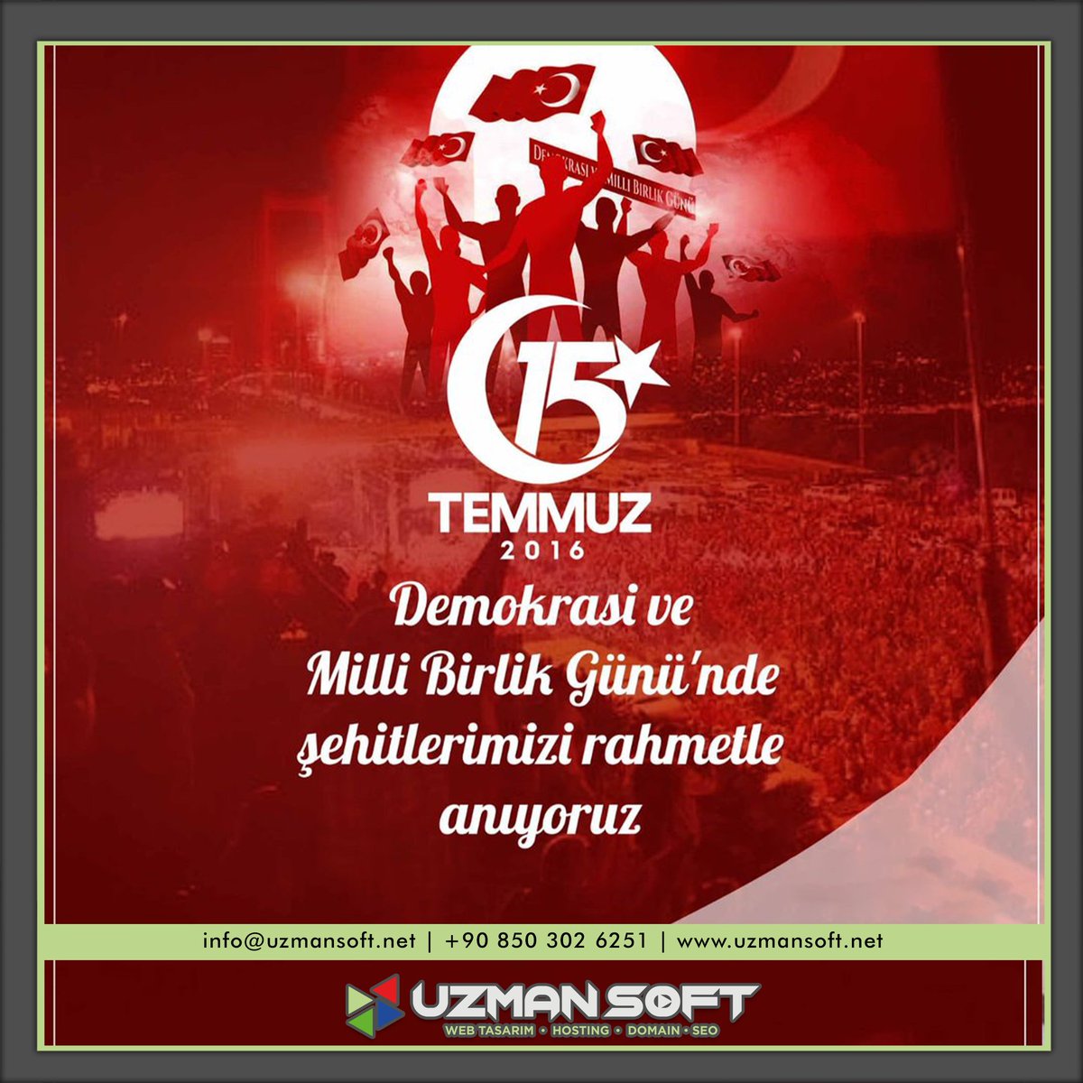 15 Temmuz Demokrasi ve Milli Birlik Günü…  #15temuz #demokrasi #milli #birlik