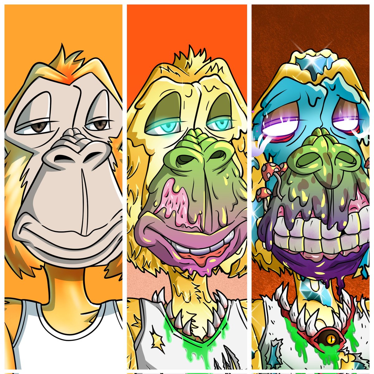 Murphy00713's tweet image. @Ape_NationNFT #FlexFriday  #MutationNation