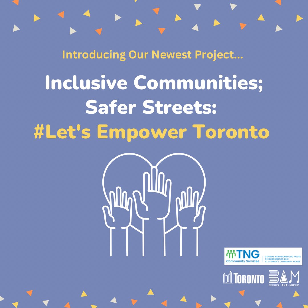 BAMCollectivee's tweet image. BAM Collective is excited to launch Inclusive Communities; Safer Streets: #LetsEmpowerToronto

Keep a look out for events on the way!