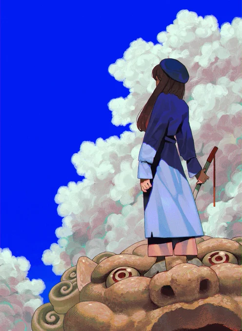 その都度絵柄を変えつつ描いてます。
