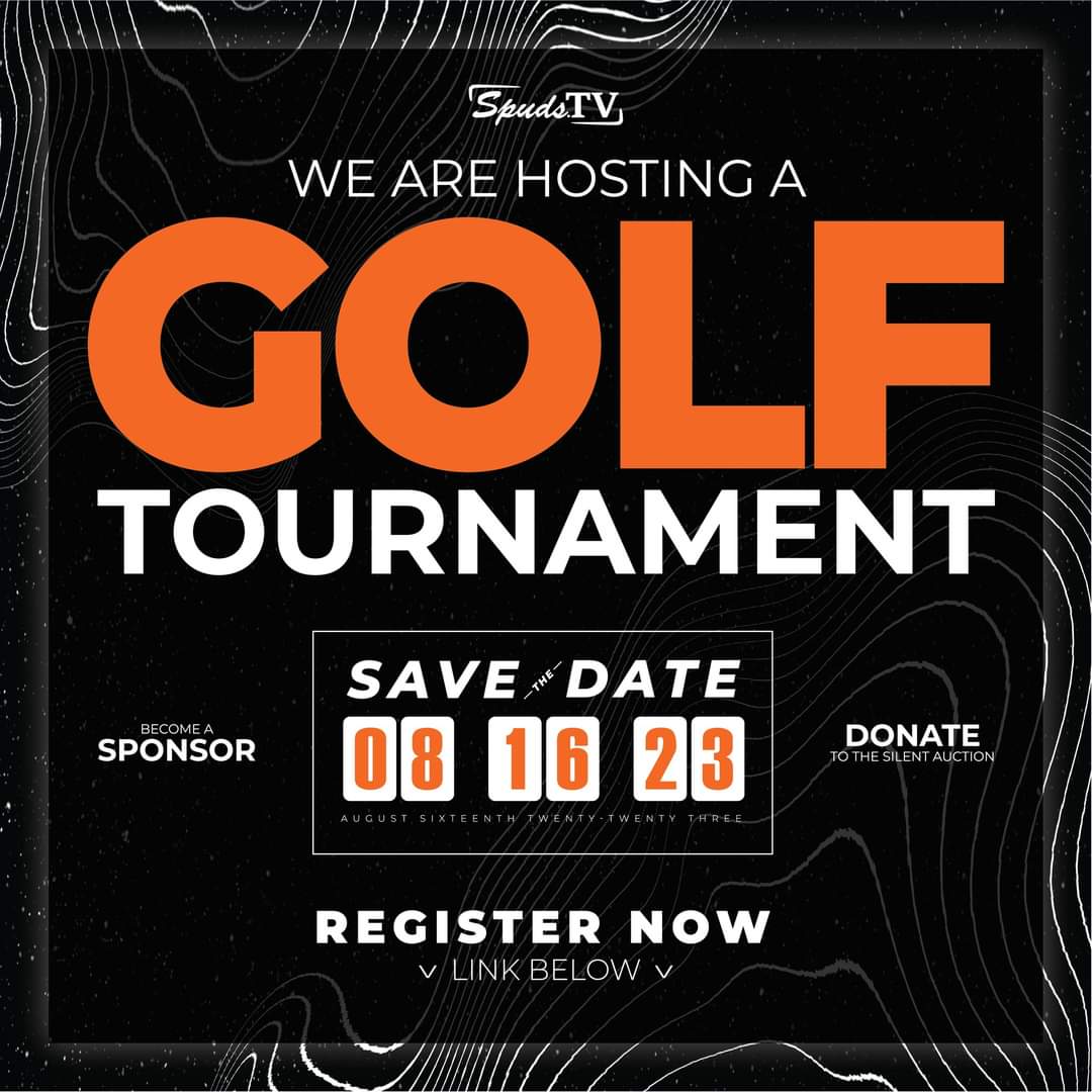 🏌️‍♂️ Swing into Action at the SpudsTV Golf Tournament! 🏌️‍♀️

Join <a href="/Spuds_TV/">SpudsTV</a> on August 16th at The Meadows for an unforgettable day on the green. Registration is now open, so gather your team and secure your spots for just $150 per golfer or $600 per team.

spuds.tv/golf-tournament