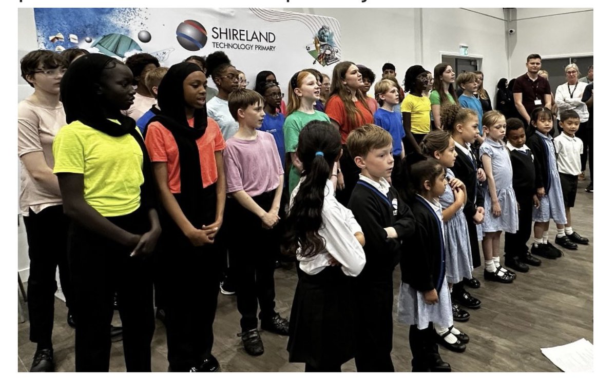 Shireland Collegiate Academy (@shirelandca) on Twitter photo Today, our wonderful choir, ‘We’ve Got Treble”, performed at <a href="/ShirelandTP/">Shireland Technology Primary</a> Summer Fayre. We performed two songs from The Greatest Showman, together with When I Grow Up from Matilda, which we sang in collaboration with the STP choir! A wonderful experience. <a href="/ShirelandCAT/">Shireland Collegiate Academy Trust</a> Today, our wonderful choir, ‘We’ve Got Treble”, performed at <a href="/ShirelandTP/">Shireland Technology Primary</a> Summer Fayre. We performed two songs from The Greatest Showman, together with When I Grow Up from Matilda, which we sang in collaboration with the STP choir! A wonderful experience. <a href="/ShirelandCAT/">Shireland Collegiate Academy Trust</a>