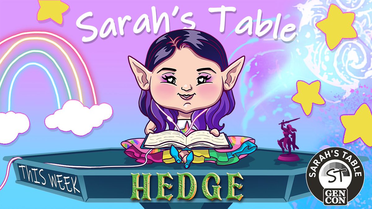 World of Chaldea (@worldofchaldea) on Twitter photo Sarah’s Table
Friday July 14th
5pm PT
twitch.tv/gencontv
Dive into the Hedge using <a href="/TabulaSono/">Tabula Sono</a>!
#joyfulgaming #SarahsTable #GenCon #GenConTV #GameNight #RPG #Hedge #TabulaSono
<a href="/Gen_Con/">Gen Con</a>
<a href="/PixiesAndPins/">PixieDust&SafetyPins (she/her)</a>
Helena Handbasket
Bendy Dino
Laura Tutu
<a href="/RobertHartleyGM/">Robert Hartley</a> Sarah’s Table
Friday July 14th
5pm PT
twitch.tv/gencontv
Dive into the Hedge using <a href="/TabulaSono/">Tabula Sono</a>!
#joyfulgaming #SarahsTable #GenCon #GenConTV #GameNight #RPG #Hedge #TabulaSono
<a href="/Gen_Con/">Gen Con</a>
<a href="/PixiesAndPins/">PixieDust&SafetyPins (she/her)</a>
Helena Handbasket
Bendy Dino
Laura Tutu
<a href="/RobertHartleyGM/">Robert Hartley</a>