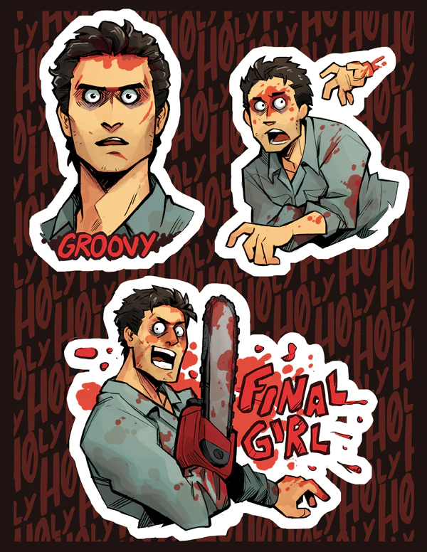 h0lysarthole's tweet photo. I saw the Evil Deads and I love this dumbass man #ashwilliams #EvilDead https://t.co/shxdJOqNmc