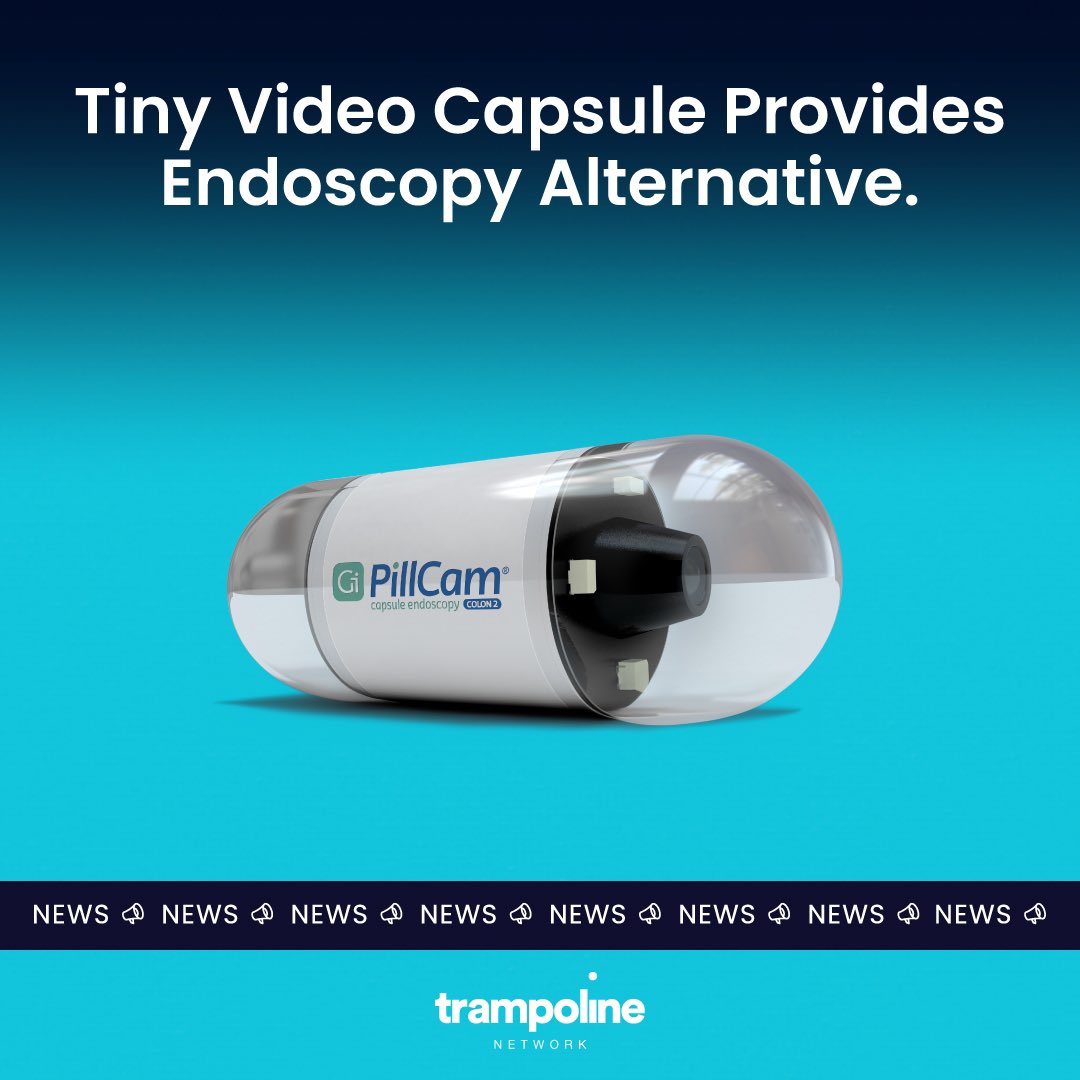 🚀 Tiny Video Capsule Provides Endoscopy Alternative. 👉🏼 George Washington University tests AnX Robotica video capsule. This new capsule allows physicians to remotely drive the video capsule to all reins of the stomach to photograph and visualize potential problem areas.