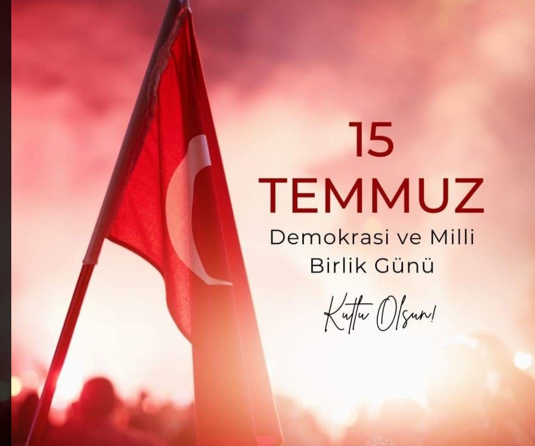 Şehitlerimize  rahmet, Gazilerimize uzun ömürler dileriz.