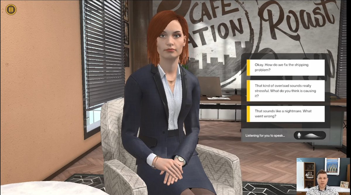 Imagine honing your leadership communication skills in a virtual environment! Our VR or desktop soft skills training application is designed to address workplace challenges and enhance your abilities through realistic scenarios. elarasystems.com/complete-soft-…
#SoftSkillsTraining #Elara
