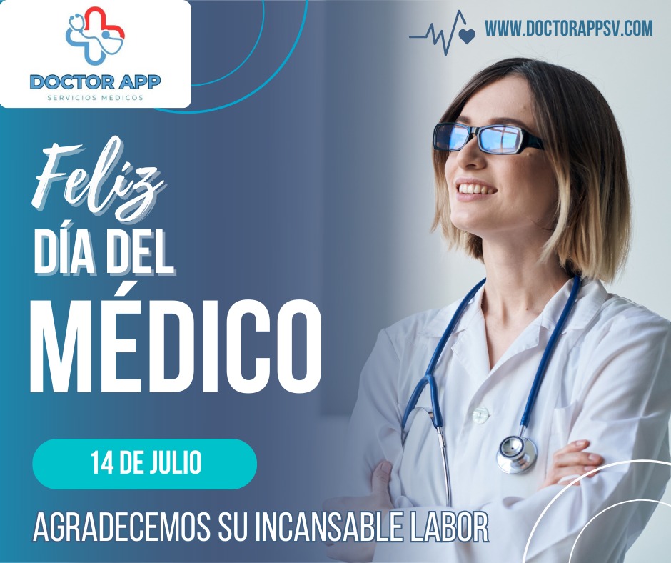 DoctorAppSV's tweet photo. ¡Feliz Día del Médico! 🩺🎉 Agradecemos a todos los médicos por su dedicación, pasión y compromiso en cuidar de nuestra salud. En #DoctorAppSV celebramos y valoramos su labor excepcional. ¡Gracias por ser héroes de batas blancas! 💙✨ #DíaDelMédico #GraciasMédicos #ElSalvador https://t.co/RLsRbGkQnJ