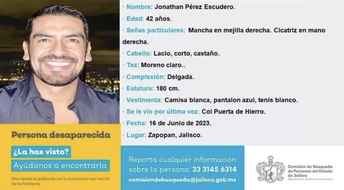 Yari_Esc's tweet photo. @Javier_Alatorre @Adela_Micha @AristeguiOnline @EnriqueAlfaroR @lopezdoriga @lopezobrador_ @LaSagaOficial @c4jimenez @Claudiashein @CNDH @Busqueda_MX @NoticieroHechos @AristeguiOnline @NoticieroHechos @diegosinhue @martibatres @EnriqueAlfaroR @adn40 @FiscaliaCDMX @FiscaliaJal https://t.co/GsJKCyYBVv
