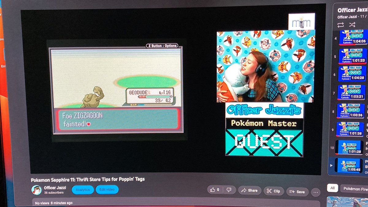 Watch me hug my Squirtle as I talk about Thrift Store Shopping secrets!
🥰🥰🥰

#Pokemon #YouTuber #thrift #gaming #thrifting