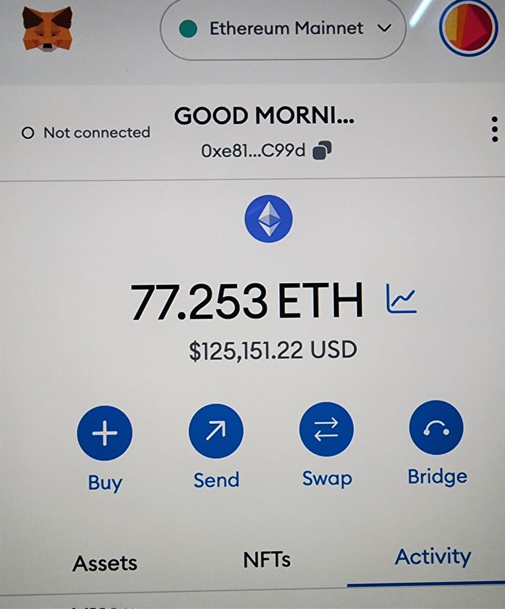 cryptoroccia12's tweet photo. Daily $ETH Giveaway #44 ⛩️

Drop your ETH address + RT

Must Follow Me + turn notifications on 🔔 https://t.co/6hvc6j3vD9