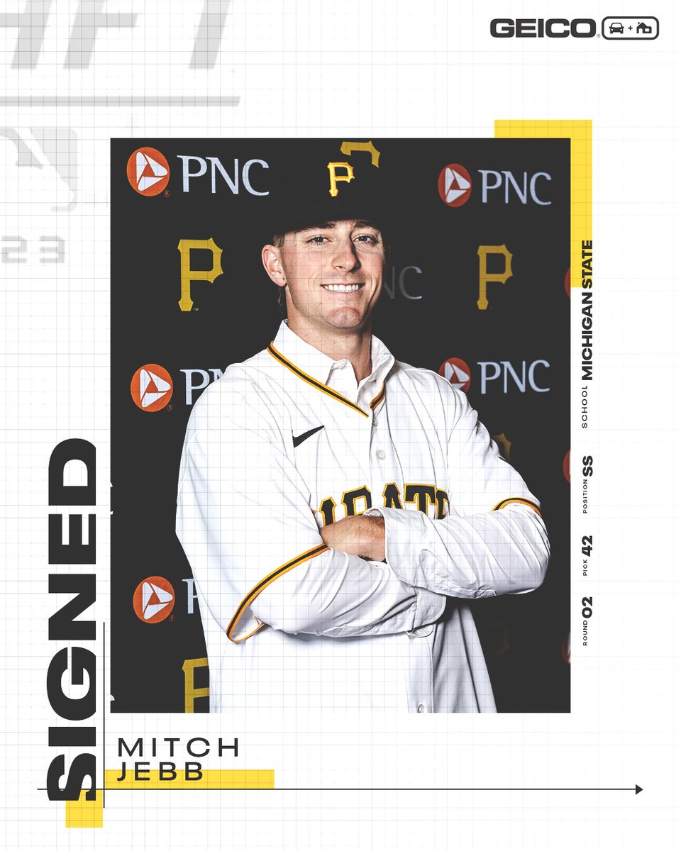 Michigan State baseball's Mitch Jebb goes No. 42 to Pittsburgh Pirates