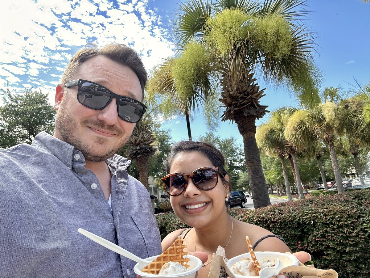 Dr appt —> breakfast —> estate planning —> Mission Impossible movie date —> dinner at Mallika —> ice cream <a href="/jenisicecreams/">Jeni's Splendid Ice Creams</a> 

Successful husband and wife day #dateyourspouse #adultingneverstops 

<a href="/BradHornback/">Brad Hornback</a>