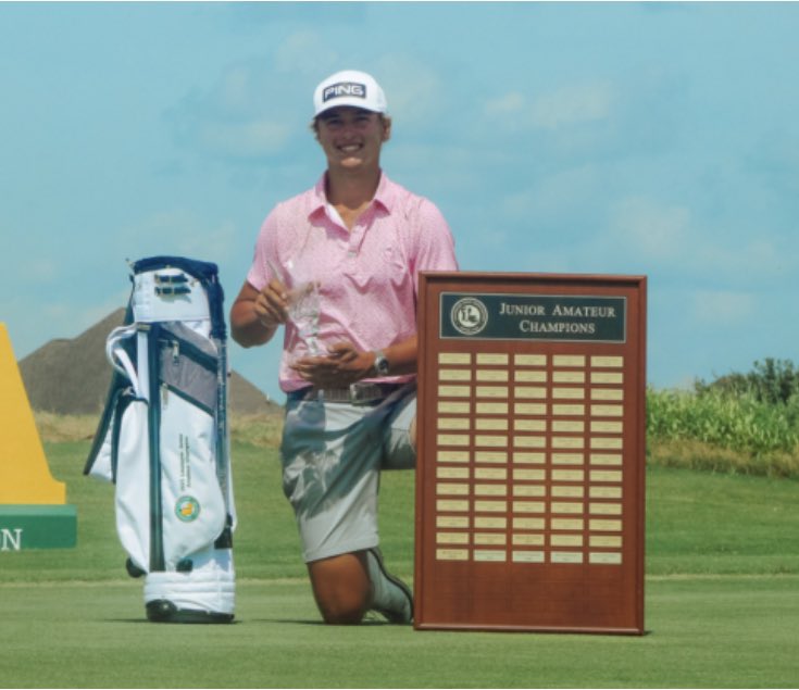 Georgia Tech Golf (@gtgolf) on Twitter photo Congrats to <a href="/KaleFontenot/">kale fontenot</a> - first ever to win 3 straight Louisiana Junior Amateur Championships!
#gojackets
lgagolf.org/kale-fontenot-… Congrats to <a href="/KaleFontenot/">kale fontenot</a> - first ever to win 3 straight Louisiana Junior Amateur Championships!
#gojackets
lgagolf.org/kale-fontenot-…