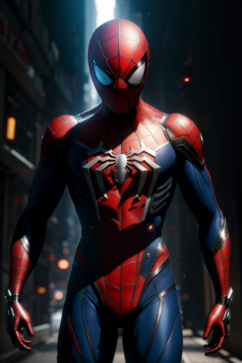 Spider-Man
Drawn by AI part 2
#spiderman #friendlyneighborhoodspiderman #theamazingspiderman #mcu #AIArtwork #AIArtGallery #AIart #aiartcreator #aiportraits #aiartgenerator #aiartcommunity #theavengers #magical #aigeneratedart