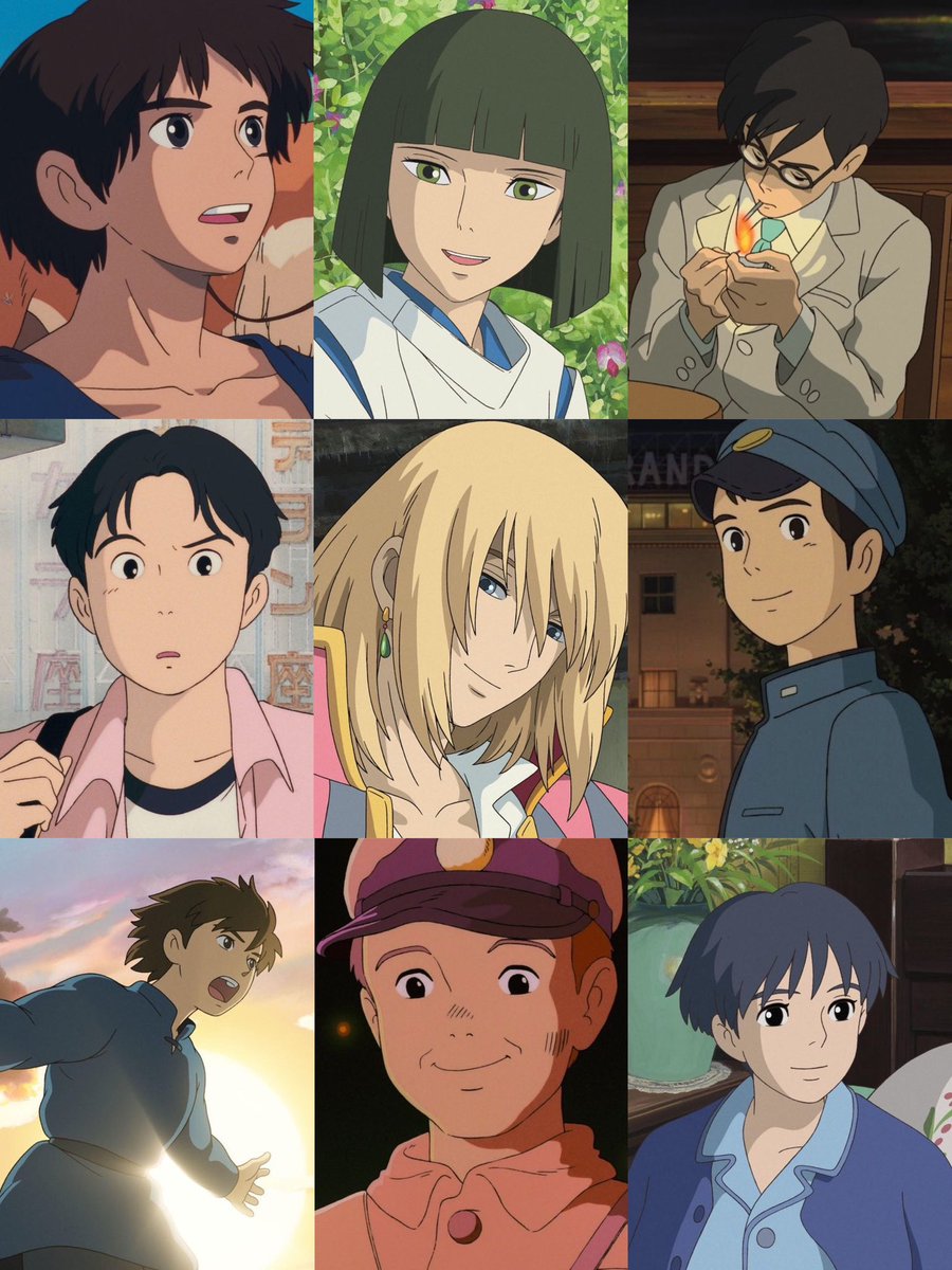 anime_'s tweet photo. Ghibli boys https://t.co/RpPxDev0HQ