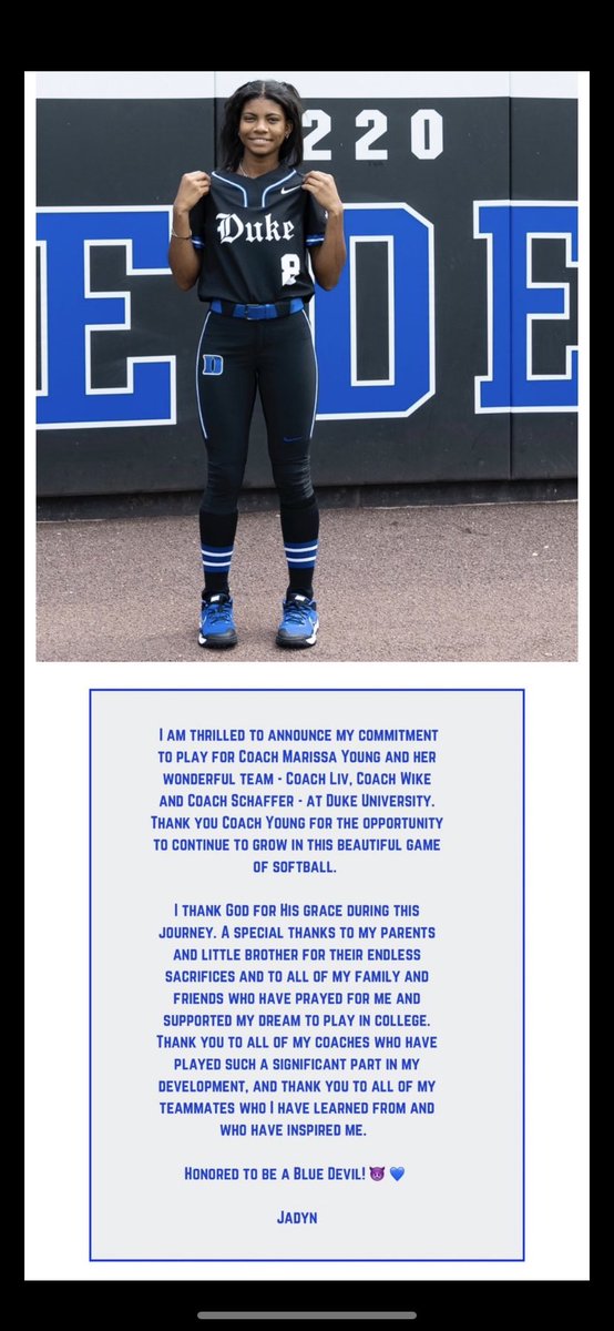 Weddington Softball (@wit_warriors) on Twitter photo Congratulations <a href="/jadyni6/">Jadyn Howell</a> Weddington Softball is so proud of you and your journey. We are excited for another year with you to shine as a Warrior before heading off to be a Blue Devil. #WhateverItTakes <a href="/WeddingtonHSNC/">Weddington High School</a> <a href="/WHSwarriors/">Weddington Athletics</a> Congratulations <a href="/jadyni6/">Jadyn Howell</a> Weddington Softball is so proud of you and your journey. We are excited for another year with you to shine as a Warrior before heading off to be a Blue Devil. #WhateverItTakes <a href="/WeddingtonHSNC/">Weddington High School</a> <a href="/WHSwarriors/">Weddington Athletics</a>