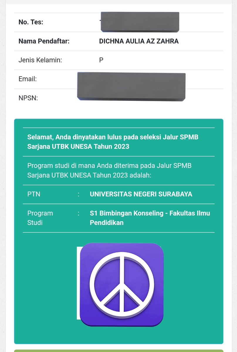 snowleaz's tweet photo. akhirnya dapet kata selamat😩☝🏻‼️🥳 https://t.co/OnUuFATkPF