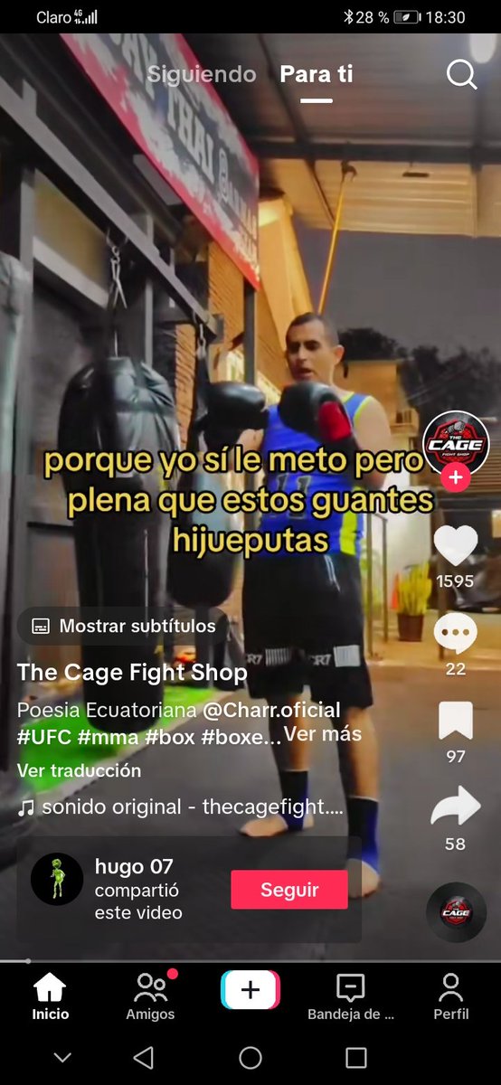steviegamboa's tweet photo. No solo es lamentable que @thecagefight utilice videos vulgares para pretender desprestigiar la marca GAMBOA forjada durante 50 años de éxito, sino también es ILEGAL. Los conmino a detener ese accionar de inmediato, caso contrario iniciaré todas las acciones legales en su contra. https://t.co/EQmw6fPhj9